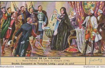 Liebig Sanguinetti 1681 – Histoire de la Hongrie