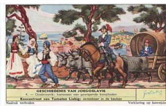 Liebig 1746 Geschichte Jugoslawiens – Kosovo, Dubrovnik, Miloš Obrenović und Sutjeska