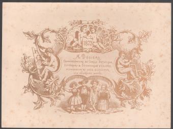 1873 cercle artistique, littéraire et scientifique d\'anvers