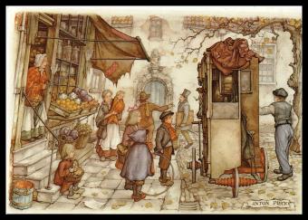 Anton Pieck De Orgeldraaier