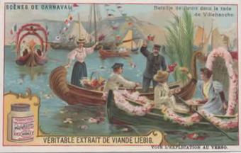 Liebig série 986 – Scènes de Carnaval – 1910 – Sanguinetti – série complète en très bon état