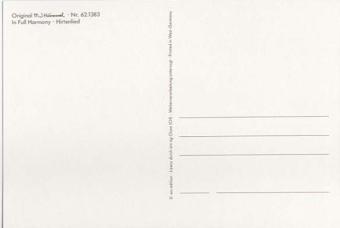 Hummel postcard – In Full Harmony – ars edition 62.1383 – children at roadside cross – unused – good condition
