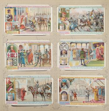 Liebig chromo Italiaanse condottieri