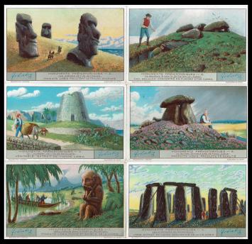 Liebig Verzamelkaarten - Prehistorische Monumenten