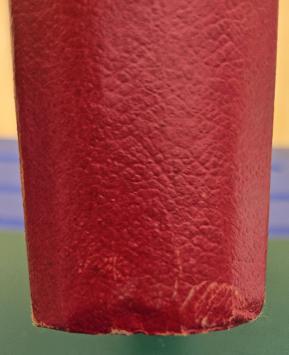 Leeg Liebig verzamelalbum – rood – luxe uitvoering – 50 vaste bladen