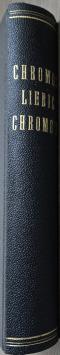 Spine of Liebig collector's album with gold lettering
