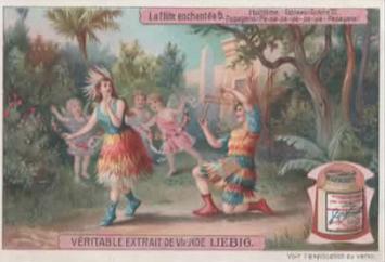 Liebig reeks 960 – De toverfluit van Mozart – 1909 – goede staat