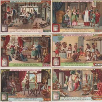 Liebig nr. 1097 – Goudsmederij door de eeuwen heen 