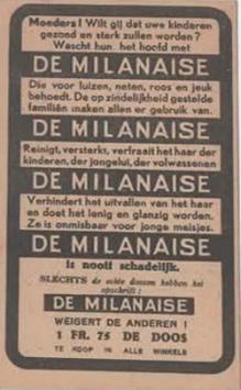 De Milanaise kaart 7 – meisje tegengehouden – smokkel van luizen
